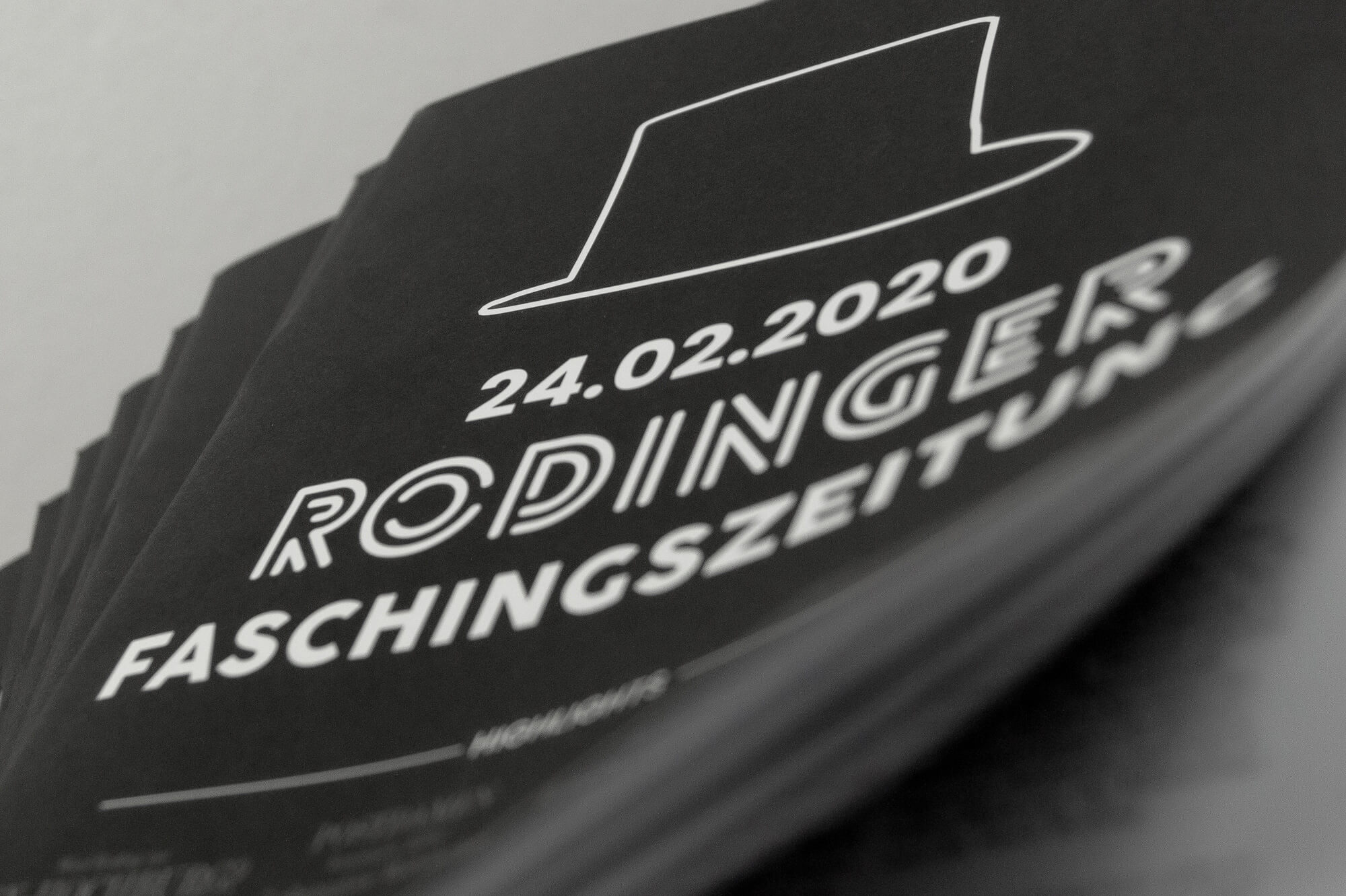 Cover der Rodinger Faschingszeitung 2020