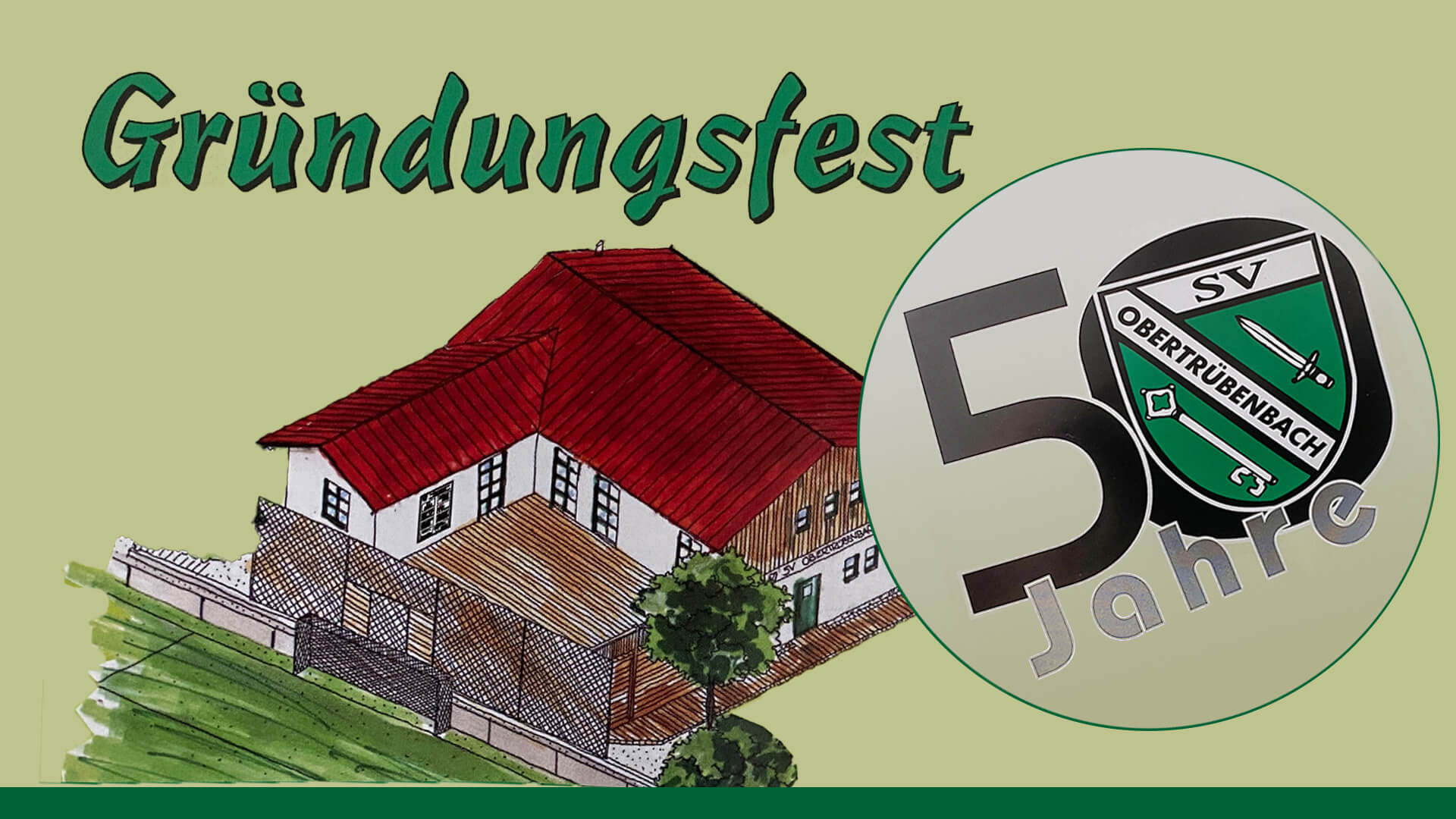 Banner Gründungsfest Obertrübenbach